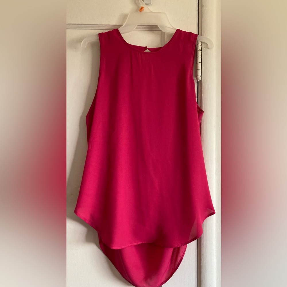 Wayf Red Sleeveless Tank Top